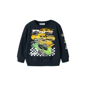 NAME IT Majica NMMJERRY HOTWHEELS marine / rumena / zelena / bela