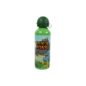 Ljubki dom Otroška kovinska steklenica DINO ROAR 500 ml zelena
