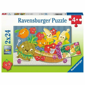 Ravensburger puzzle - Vesele vockice - 24 dela
