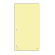 Donau ločilni listi ozki 235x105mm, rumeni