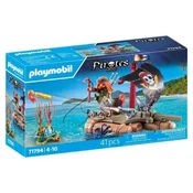 PLAYMOBIL 71794 - Pirates - Schatzbergung auf Piratenfloss - 1 k.