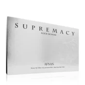 Afnan Supremacy Silver Pour Homme SET M (EDP 100ml + SG 100ml + ASB 100ml)