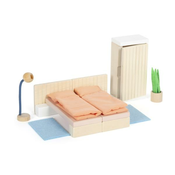 majhna noga Dollhouse pohištvo Spalnica