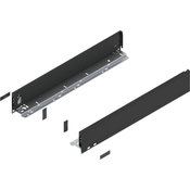 BLUM LEGRABOX pure stranica predala, višina M, ND 550, karbon črna, mat