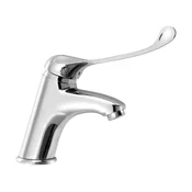 Aqualine - Pipa za umivalnik KASIOPEA 22 cm sijajni krom