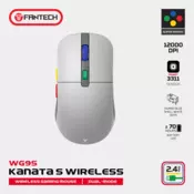 Mis Wireless Gaming Fantech WG9S Kanata S sivi