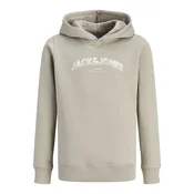 Jack & Jones Junior Majica JJAVERY pastelno zelena/bela