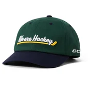 Moška kapa s ščitnikom CCM Stripe Slouch Green