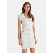 GUESS by Marciano Pletena obleka CLARA srebrna/bela