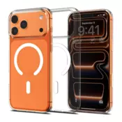 Maska Spigen Liquid Crystal Mag MagSafe za iPhone 17 Pro clear/white