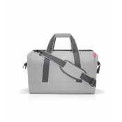 REISENTHEL TORBA POTOVALNA L HERRINGBONE GREY