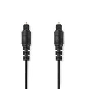 Nedis Optični avdio kabel | TosLink moški | TosLink moški | 2,00 m | Okrogla | PVC | Črna | Oznaka