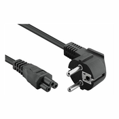 MS CABLE PSU, Schuko -> C5, 0.75mm2, 2m, C-CM320, crni