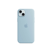 Apple iPhone 15 Plus Silicone Case with MagSafe - Light Blue, mwnh3zm/a