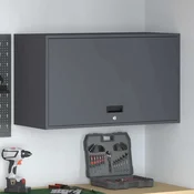 Ormar za zid u garaži Antracit 90 x 40 x 53 cm Celik s prahom