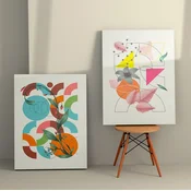 Wallity Zidna dekoracija 2KNV4283, 50 x 70cm, 2 komada
