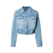 TAIFUN Prijelazna jakna, plavi traper / srebro