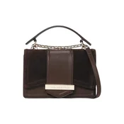 Karl Lagerfeld Ročna torbica Karl Lagerfeld Sac Bandouliere A Vision Of The Future Marron temno rjava