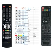 General JVC RM-C1244 - compatible General-branded remote control