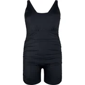 Swim by Zizzi Enodelne kopalke Basic črna