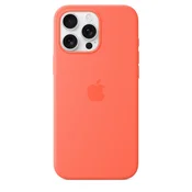 iPhone 16 Pro Max Silicone Case sa MagSafe-om – Tangerine