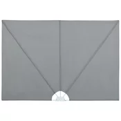 Sklopiva bocna tenda siva 300 x 200 cm