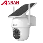 KJB Solarna WiFi varnostna kamera 5MP zunanja PTZ nočni vid 5MP bela kamera