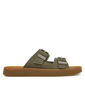 Natikači Calvin Klein Ergon Double Bar Sandal Su HM0HM02094 Zelena