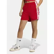 adidas Športne kratke hlače Adibreak KD6330 Rdeča Loose Fit