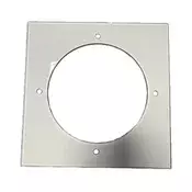 Zamensko staklo za plafonsko svetlo 20x20 cm, krem boje