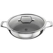 UniverSUS Astral ponev za cvrtje s steklenim pokrovom, 90 mm, dolžina: 350 mm