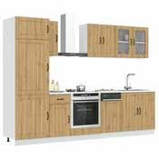 vidaXL vidaXL 8 kosov kuhinjska omarica Kalmar artisan hrast inženirski les, (21703764)