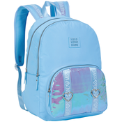 Školski ruksak Miss Lemonade Holo - S 2 pretinca, plavi