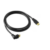 Kabel HDMI tip A-M<=>HDMI tip A-M  1.5m 4K 30FPS 1.4 sa mrežom kutni 90 - SBOX