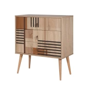 Hanah Home City Trio Colorblock Komoda, Šarena