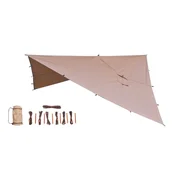 shumee Bushmen HOT Tarp 3x3 Cotton - Tarp Polycotton 220 g/m2 z dimniško odprtino