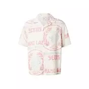 Abercrombie & Fitch Srajca  golobje modra / pegasto rdeča / off-bela