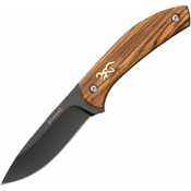 Browning Fixed Blade Zebra Wood