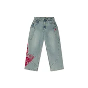 Ed Hardy Kavbojke Dragon svetlo modra/grenada