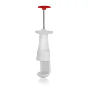 Čipka za češnje 19 cm, plastika / nerjaveče jeklo