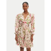 Babylon Cocktail obleka S00874 Pisana Regular Fit