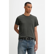 Bombažna kratka majica G-Star Raw moška, bela barva, D16396-B353