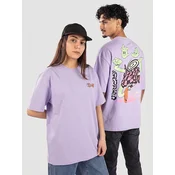The Dudes Swizzlehead Classic Oversize Heavyweight T-S lilac sachet
