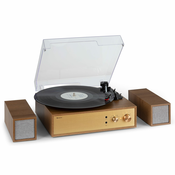 Auna Berklee TT-Play Prime gramofon, remenski pogon, 33 1/3 i 45 okretaja u minuti, stereo zvucnici
