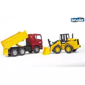 Kamion MAN sa utovarivaeem FR130 Bruder 027520