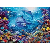 shumee Diamantno vezenje Morski svet 45x60 cm