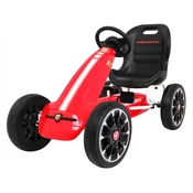 Go-kart na pedale ABARTH - crveni