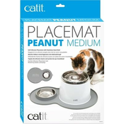 Catit Silikonska podloga arašid 46 x 29 cm - Siva