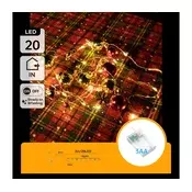 Aigostar - LED lanac 20xLED/3xAA 2m topla bela
