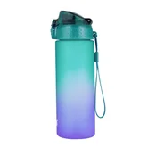 Oxybag OXY CLiCK - steklenička za pitje Ombre Vijolična - Zelena, 600 ml
